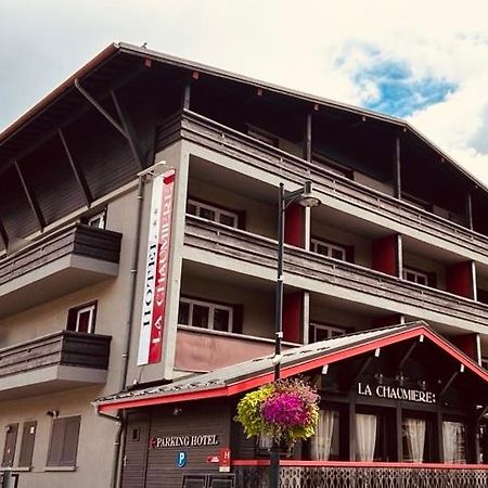Hotel La Chaumiere 圣热尔韦莱班 外观 照片